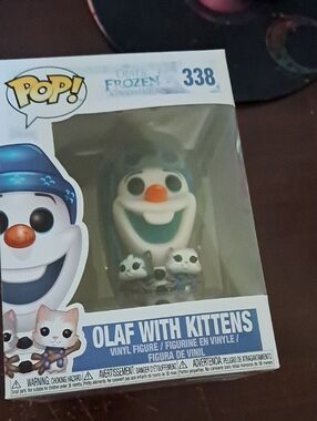 Funko Pop! Olaf with Kittens #338 - White, Orange, Teal